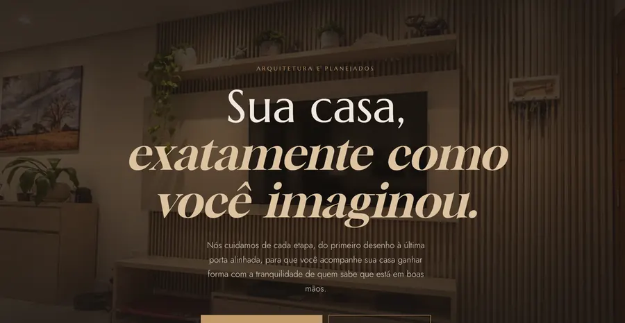 Site Zoppi · Arquitetura e Planejados aberto no computador
